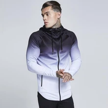 Спортивная мужская спортивная куртка, толстовка на молнии, спортивная одежда для бега, спортивный костюм, топ для тренировок, одежда для фитнеса