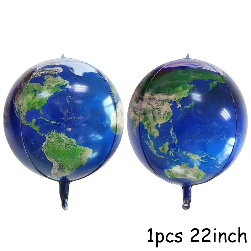 1pc 22inch Balloon Joy-Enlife солнечная система космическая тематическая вечеринка на день рождения Декор бумажная тарелка салфетка для чашек баннер кружится для детей планета тема Вечерние - Цвет: 1pc 22inch Balloon