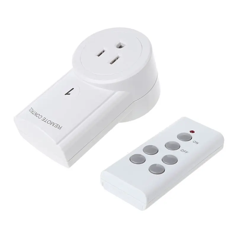 

Wireless Remote Control AC 110V Electrical Power Outlet Switch Socket US Plug for Smart Home Use Supplies