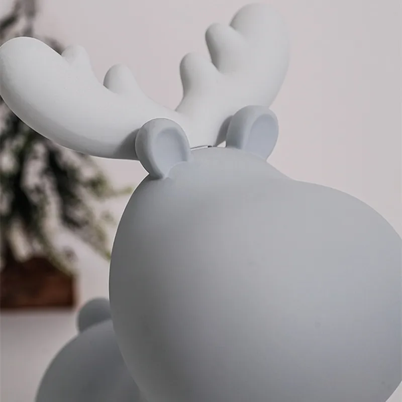 Скандинавские милые фигурки оленя искусство животное Копилка статуя смолы Art&Craft украшения дома аксессуары для гостиной R3132