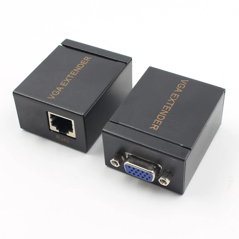 VGA extender repeater over cat5e/6 cable up to 60M VGA UTP extender