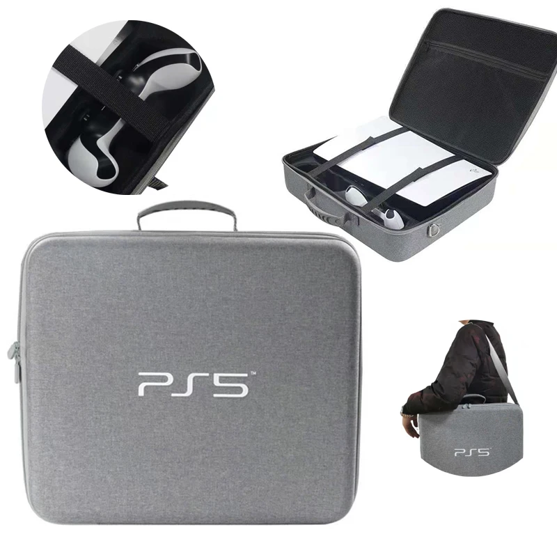 Дорожная сумка для хранения консоли PS5 роскошная защитная с регулируемыми