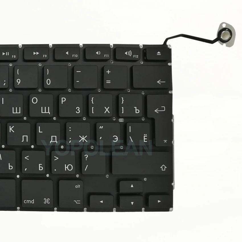 3 шт. Новая русская клавиатура Big Enter для MacBook Pro, моноблок 1" A1286 2009-2012 лет