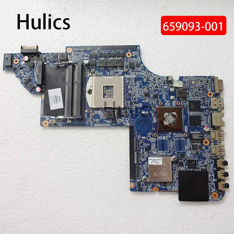 Hulics оригинальный 659093-001 659094-001 материнская плата для ноутбука HP pavilion dv7 dv7-6000