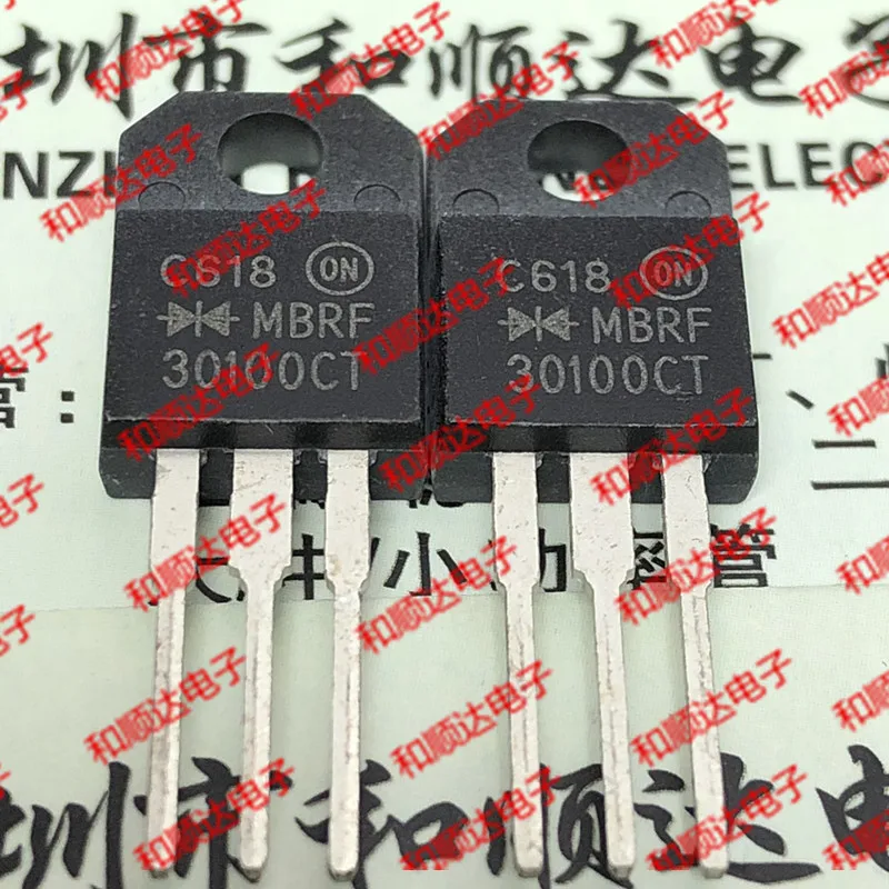 /5 предметов в лоте, MBRF30100CT TO-220F 100V