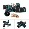 S Shape Pet Cat Tunnel Tube Funny Toys for cats Foldable Cat Toys Interactive Rabbit Play Games Kitty Tunnel Chat Pet Product 2