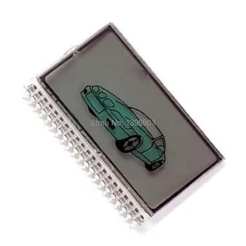 

10 PCS/lot TW9030 Lcd Display for 10PCS Russian 2 way car alarm Tomahawk TW-9030 Key Chain TW 9030 LCD Remote Control Keychain