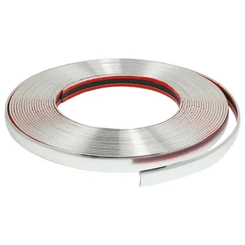 

Guard Molding Strip Flexible Chrome-plated Accessories Protector Door Car