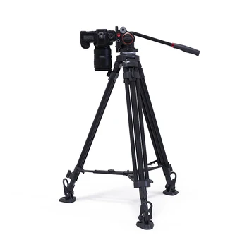 

JIEYANG JY0708 Aluminum Professional Tripod camera tripod Hydraulic Damping Head camera tripod/Video Tripod/Dslr VIDEO Tripod