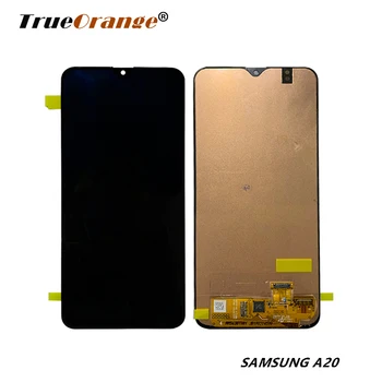 

For Samsung Galaxy A20 LCD 6.4inch Display Touch Screen Digitizer Assembly with Frame Replacement Parts For A205 A205F A205M LCD