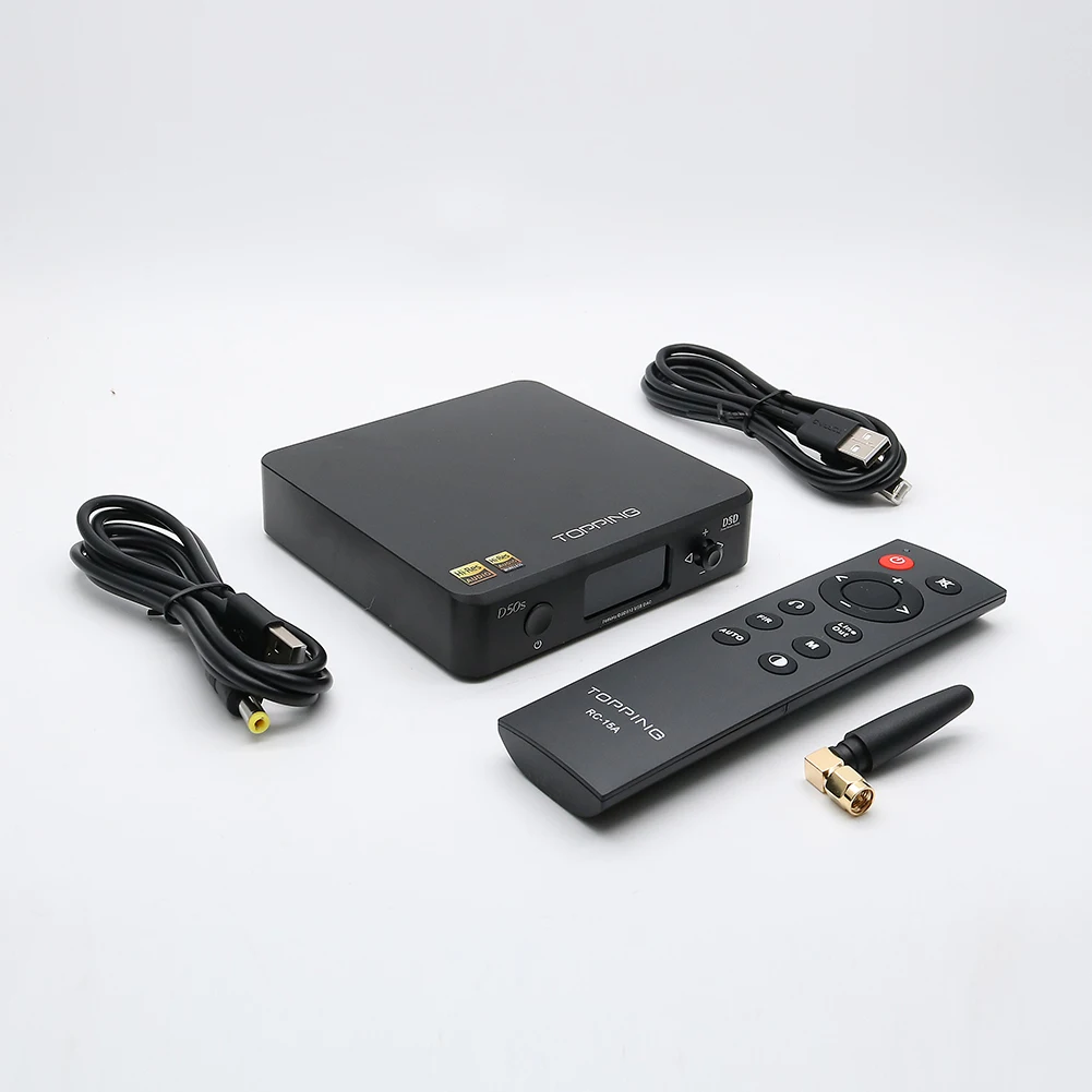  Amplificador de Audio DAC USB Hifi superior D50S D50 ES9038Q2M XMOS XU208 decodificador Bluetooth A