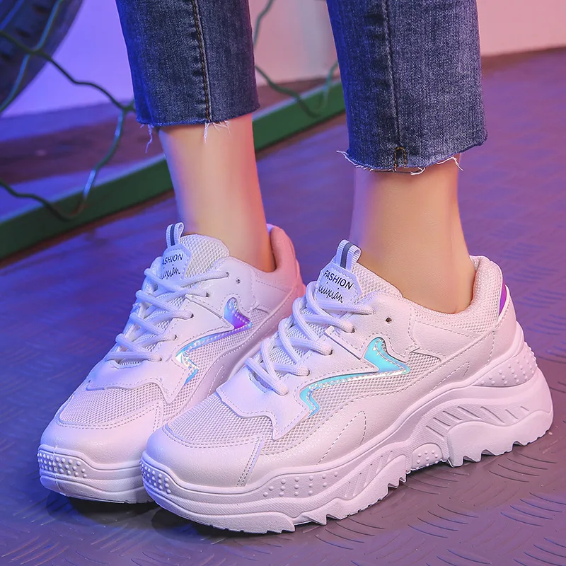

2019 Early Shoe New Style Versatile STUDENT'S Shoes Women's Spring Korean-style Daddy round-Toe Women's Hollow out