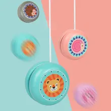 Милые принты в виде зверей деревянные игрушки йойо Божья коровка Дети йо-йо творческие игрушки Йо-Йо для детей Дети йо-йо мяч высокого качества