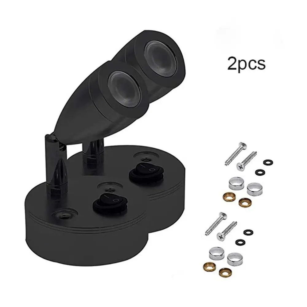 Lampe De Lecture Led 12v 2 Pi ces paquet Lampe De Chevet Camping car 