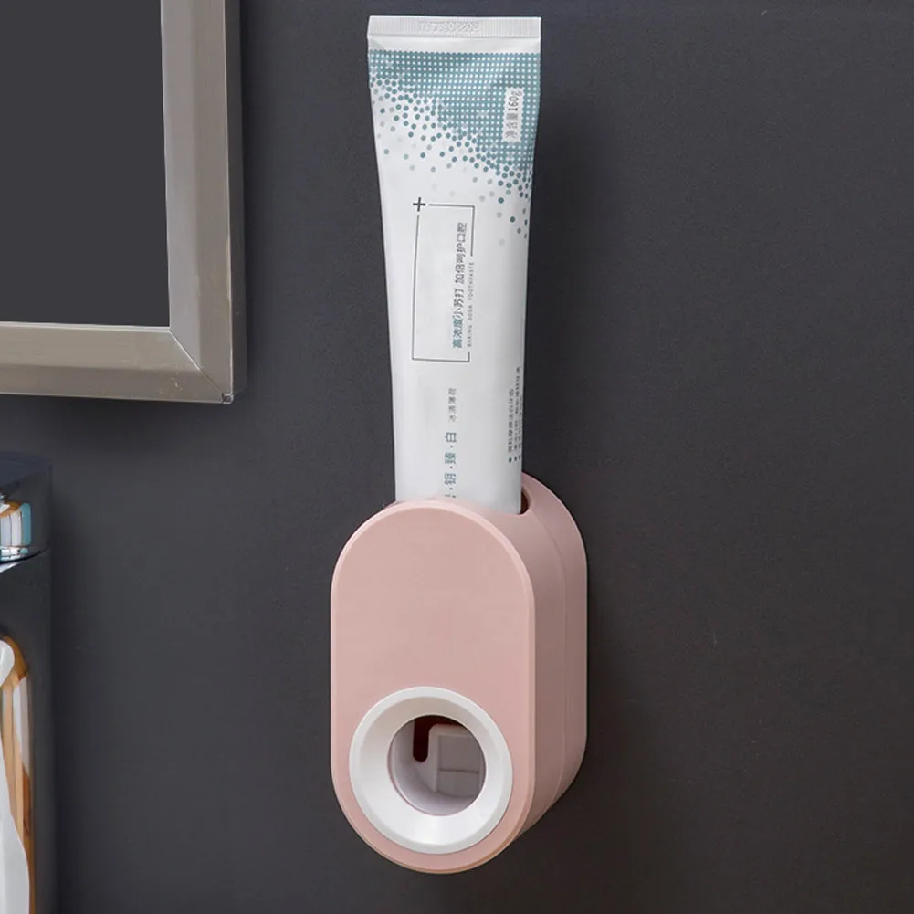 Автоматический диспенсер для зубной пасты Пылезащитная настенная подставка для зубных щеток соковыжималка для зубной пасты для семьи универсальная для ванных и туалетных комнат