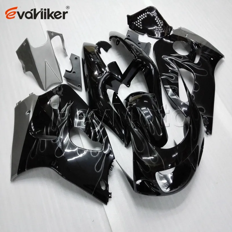 Пользовательские мотоциклетные панели для GSX-R600750 1996-2000 GSXR600 1996 1997 1998 1999 2000 обтекатель двигателя заказ+ ABS Красный Пламя
