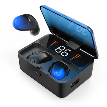 

Wireless TWS Earphone Touch Control Bluetooth 5.0 Earbuds Noise Reduction Waterproof HiFi Sports Headphones With Charging Box