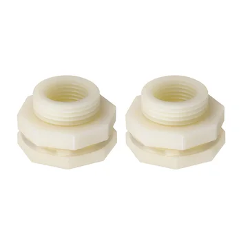 

Reversed Threaded Easy Install 3mm Thick Rubber Gasket Soild Water Tank Connector Bulkhead Fitting Seal Universal Rain