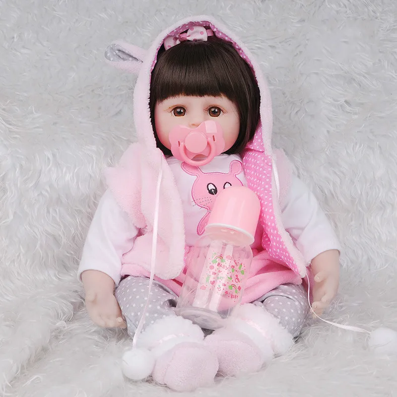 48 см Силиконовая Кукла Reborn Super Baby Lifelike baby Bonecas Кукла Reborn Baby Brinquedos Reborn Toys для детей G