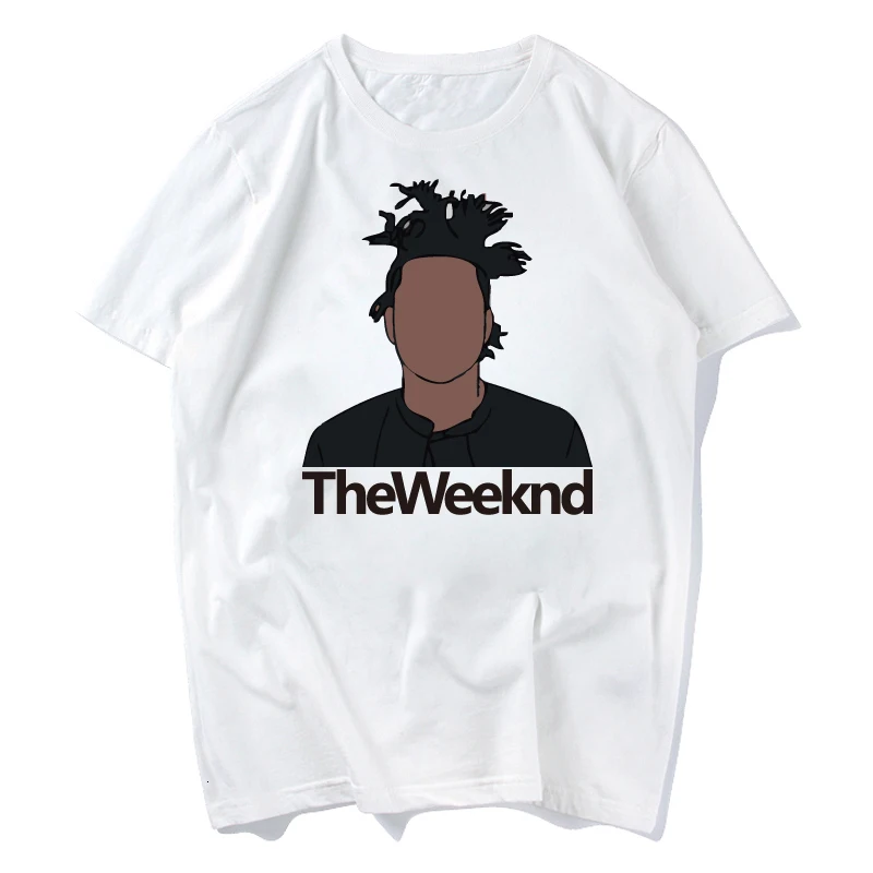 Weeknd XO Футболка мужская аниме футболка wo мужские топы для мальчиков футболка с коротким рукавом Топ Футболка Одежда для девочек размера плюс
