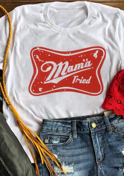 Женская футболка Mama Teen Basebal Femme Harajuku Ulzzang белая футболка 90s эстетический Tumblr топ размера плюс Корейская одежда Новинка