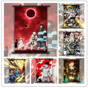 

Enen no Shouboutai Anime Manga HD Print Wall Poster Scroll