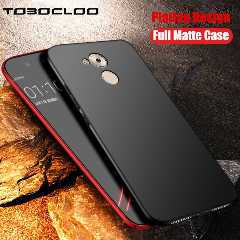 Модные чехлы Tobocloo из поликарбоната для Huawei Honor 6C Pro 6A 6X 7X Matte 8 9 lite P Smart V10 тонкие