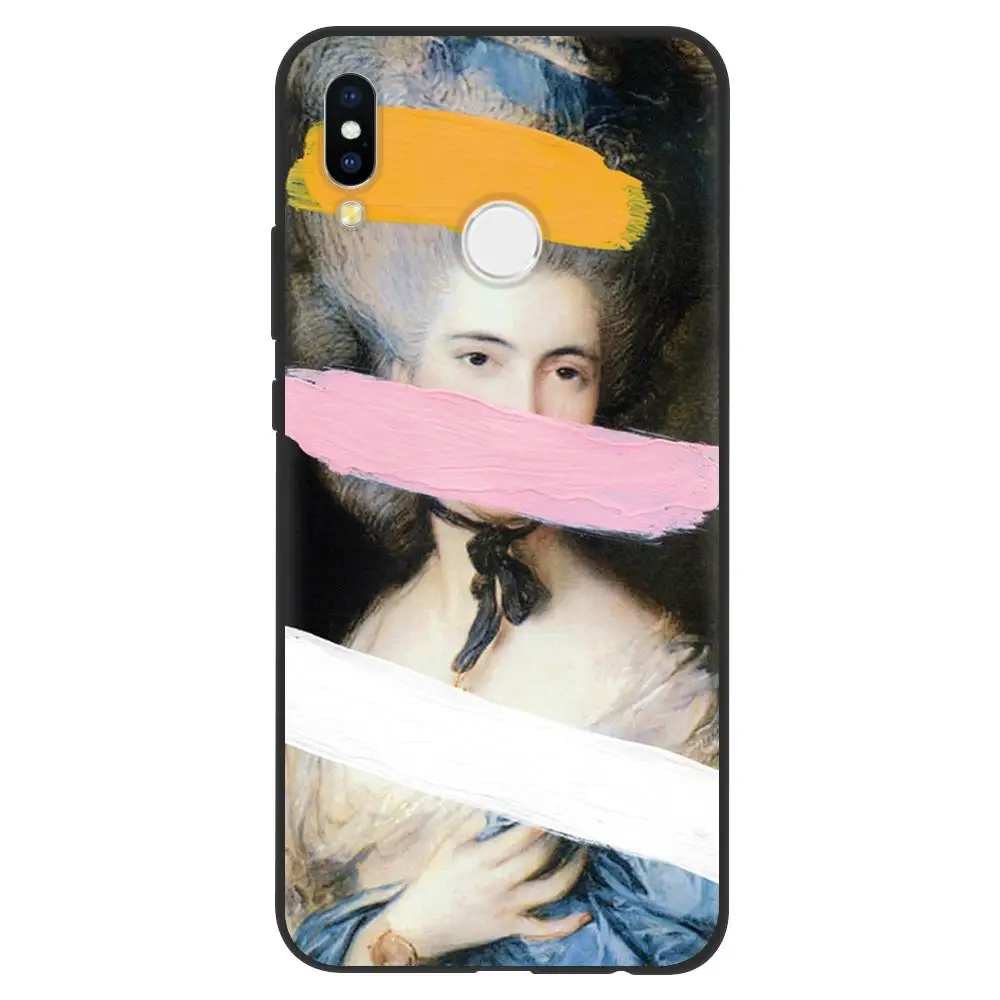 nvsancai Скульптурный ТПУ мягкий чехол для huawei P20 P30 Pro P8 P9 P10 Lite P Smart Mona Lisa для huawei mate 20 30 10 Lite Pro Чехол - Цвет: nvsancai