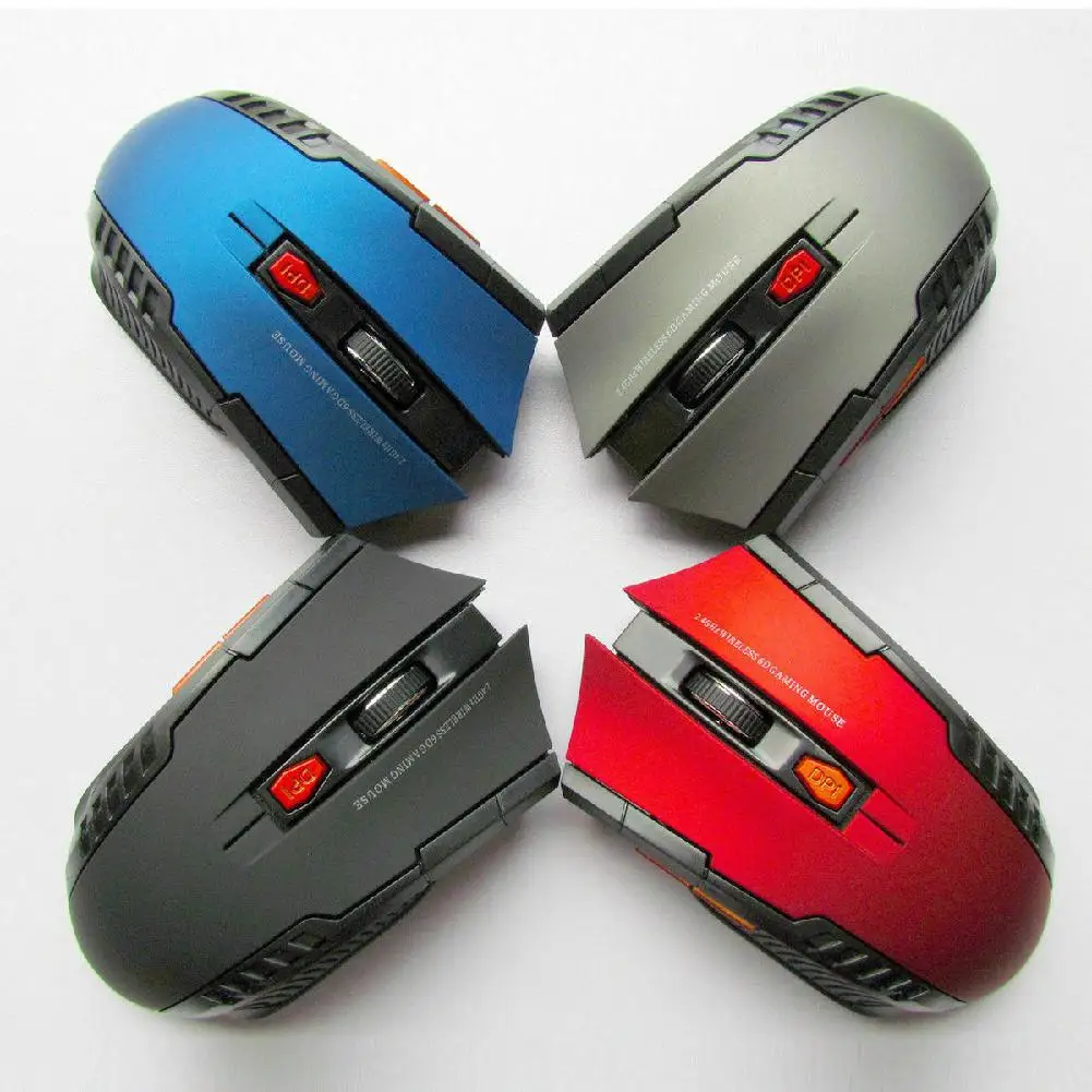 Беспроводная оптическая мышь 2 4G Gamer новая игровая беспроводная с приемником USB