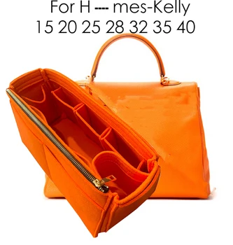 

For H K e ll y20 25 28 32 35 40 Felt Bag Organizer Insert Bag Shapers Bag Purse Organizers-3MM Premium Felt(Handmade/20 Colors