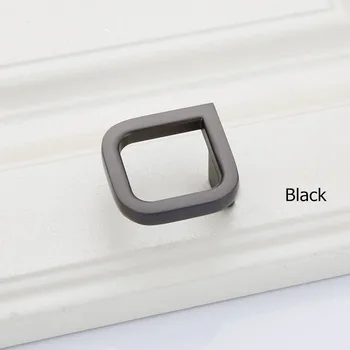 Black Knobs for Furniture Cabinet Pulls Drawer Knob Kitchen Handle Cupboard Handle
