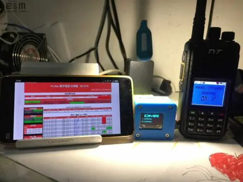 Синий Nano Hotspot MMDVM NanoPi UHF 433 МГц 3D Shell HAM DIY комплект для DMR D-STAR