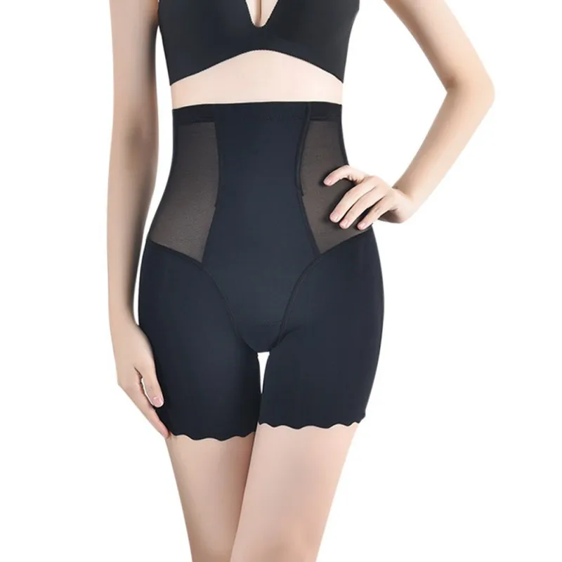 

Ice Silk Seamless High-waist Abdomen Shaper Panties, Hip Hip Shaping Pants, Hip Anti-rolling Anti-emptying Bottoming Shapers