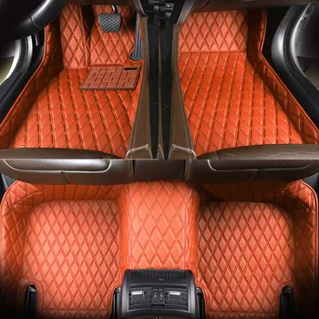 

Car floor mats For BMW X3 E83 F25 PVC Leather car styling rugs carpet all weather waterproof liners(2004-present