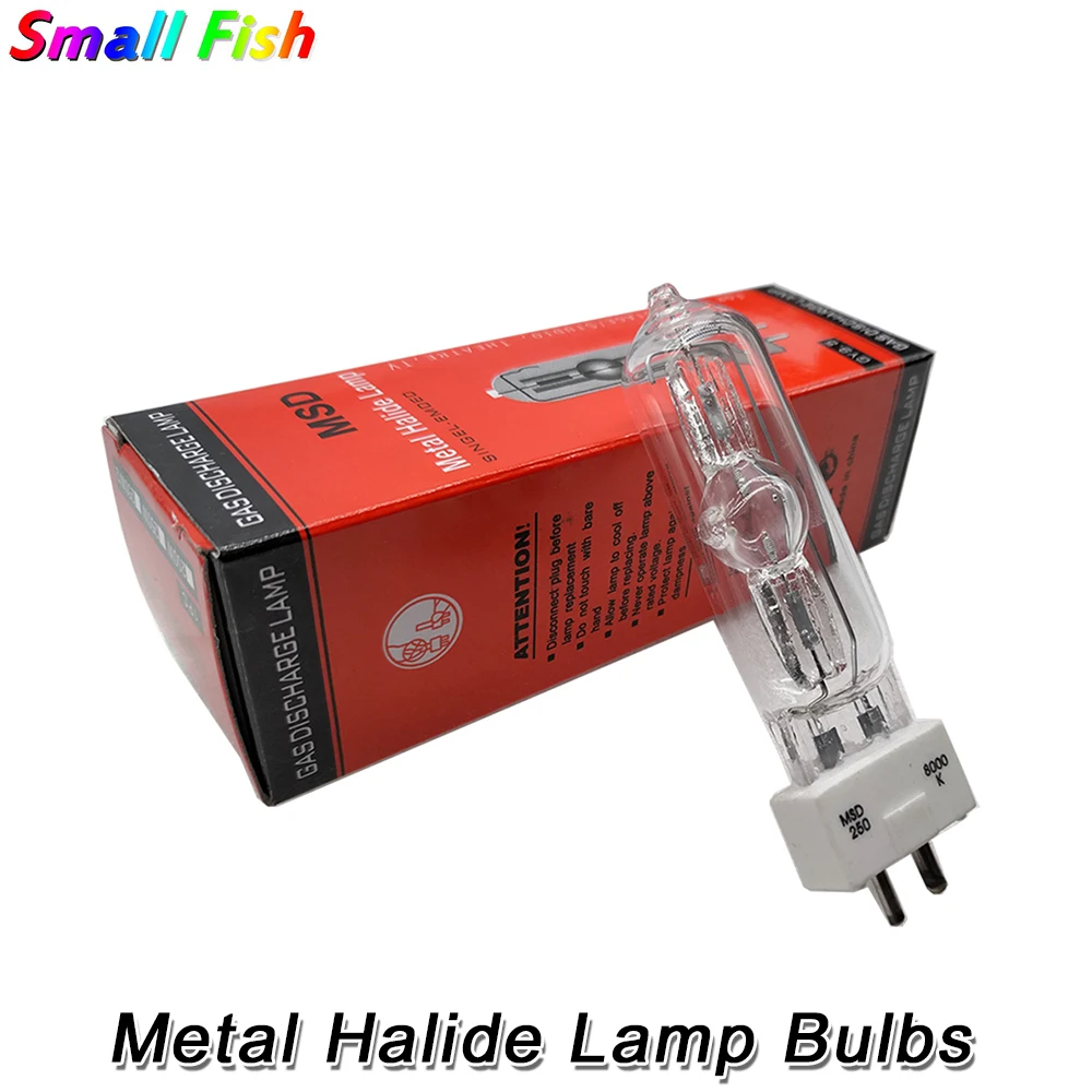 Диско лампа Dj сценический свет Лампа MSD 250/2 MSD250W Вт 90 в MSR NSD 250 8000K металлическая