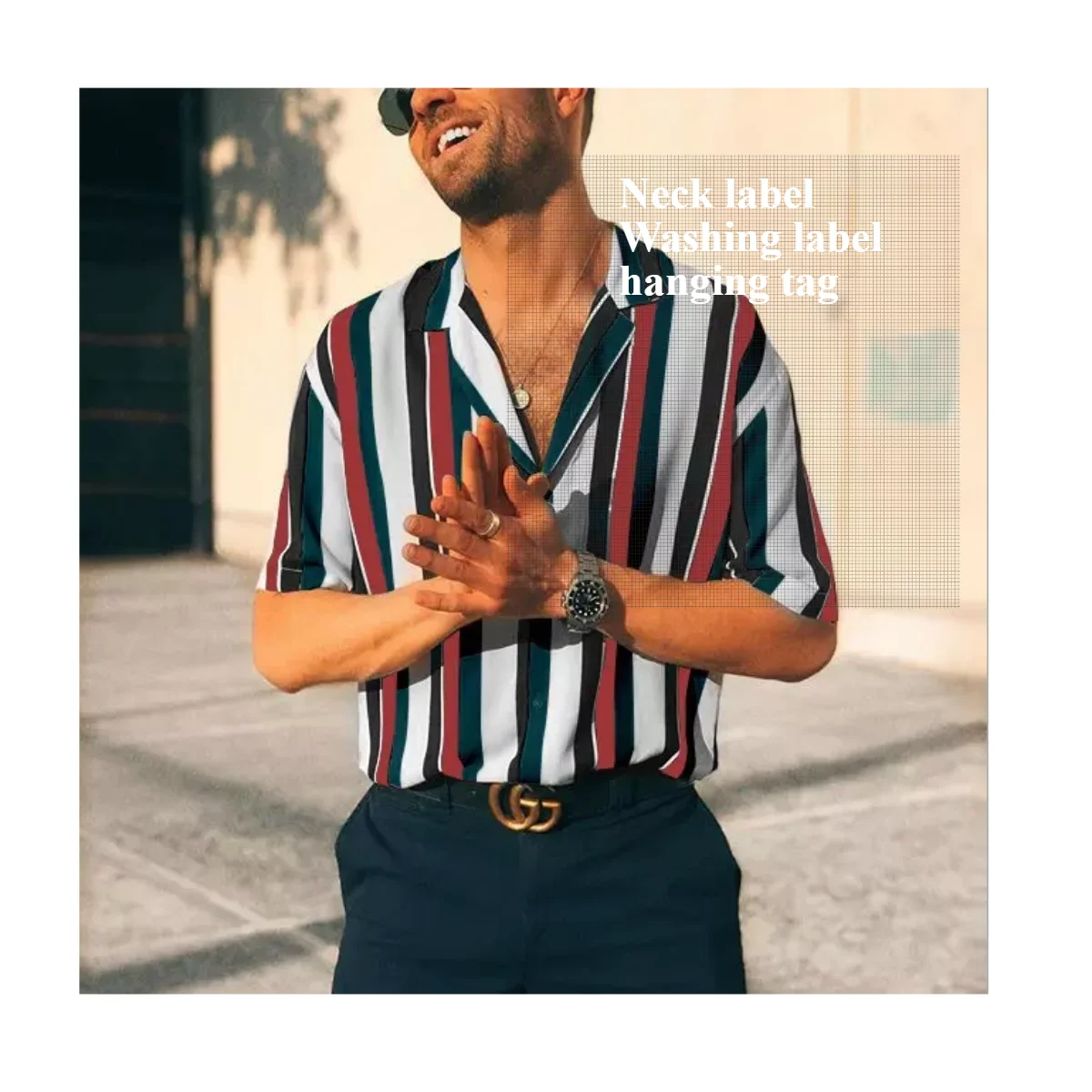 Stylish Floral Shirt Cotton Button Down 