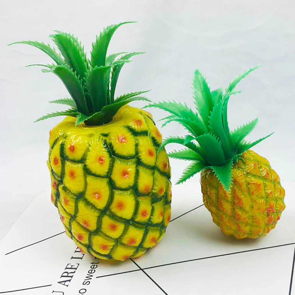 Моделирование ананаса фотографии реквизит Смола домашний декор искусственные фрукты украшения пены пластик для отеля бар кафе лучший