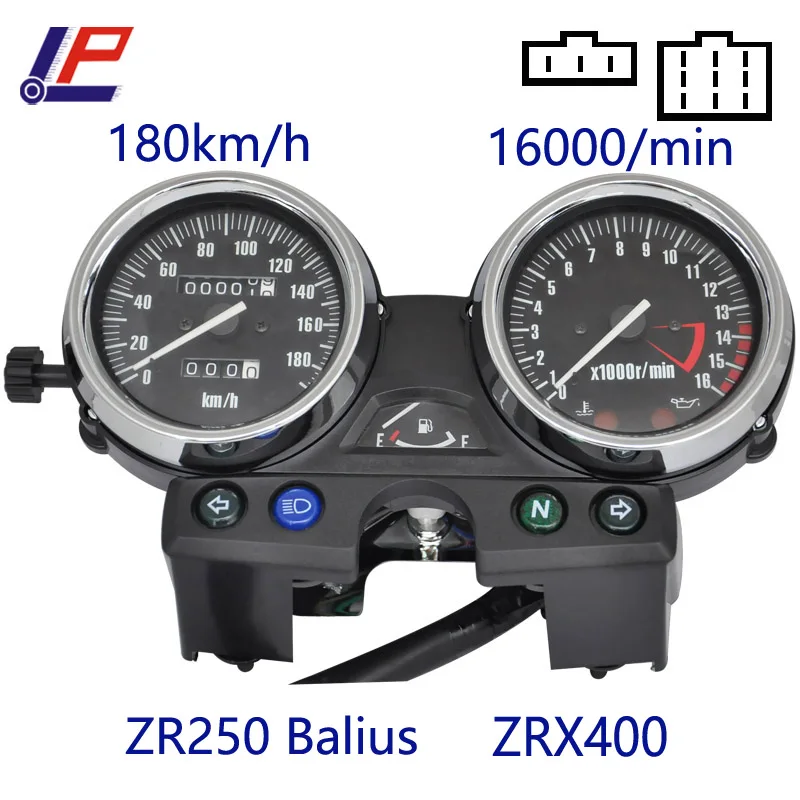 

Motorcycle Gauges Cluster Speedometer Tachometer Odometer Instrument Assembly For KAWASAKI ZR250 Balius ZRX400 ZRX750 ZRX1100