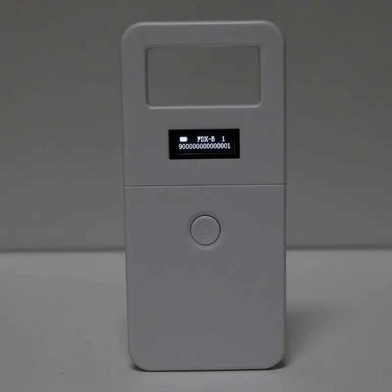 FDX-B Animal pet id reader chip transponder USB RFID handheld microchip scanner for dog cats horse