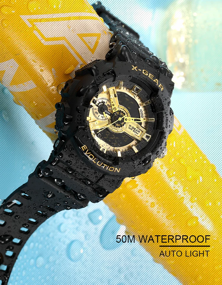 X-GEAR бренд 3796, часы для мужчин, спортивный светодиодный, цифровой, мужские часы, s часы, Топ бренд, Роскошные, Relogios Masculino Montre Homme