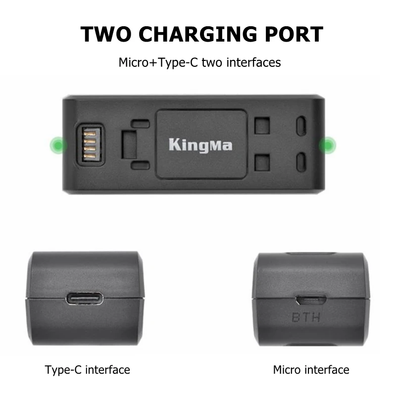 Chargeur Double Pour Insta360 X4 - Station De Charge 2 Canaux Avec Rangement Batteries Et Cartes SD | Rapide, Portable, Couvercle Magnétique - 4