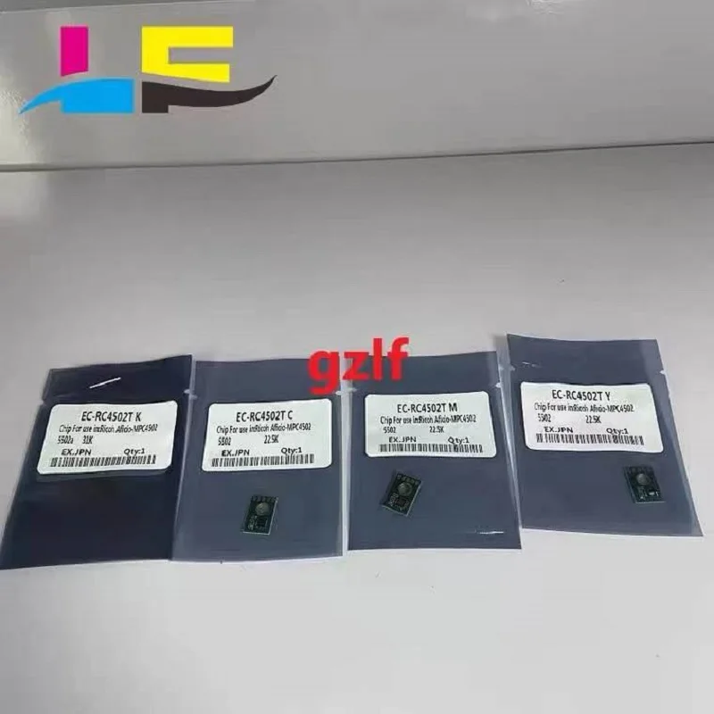 

Toner chips for RICOH MPC 4502/5502 a Yield 31k 22.5k Page