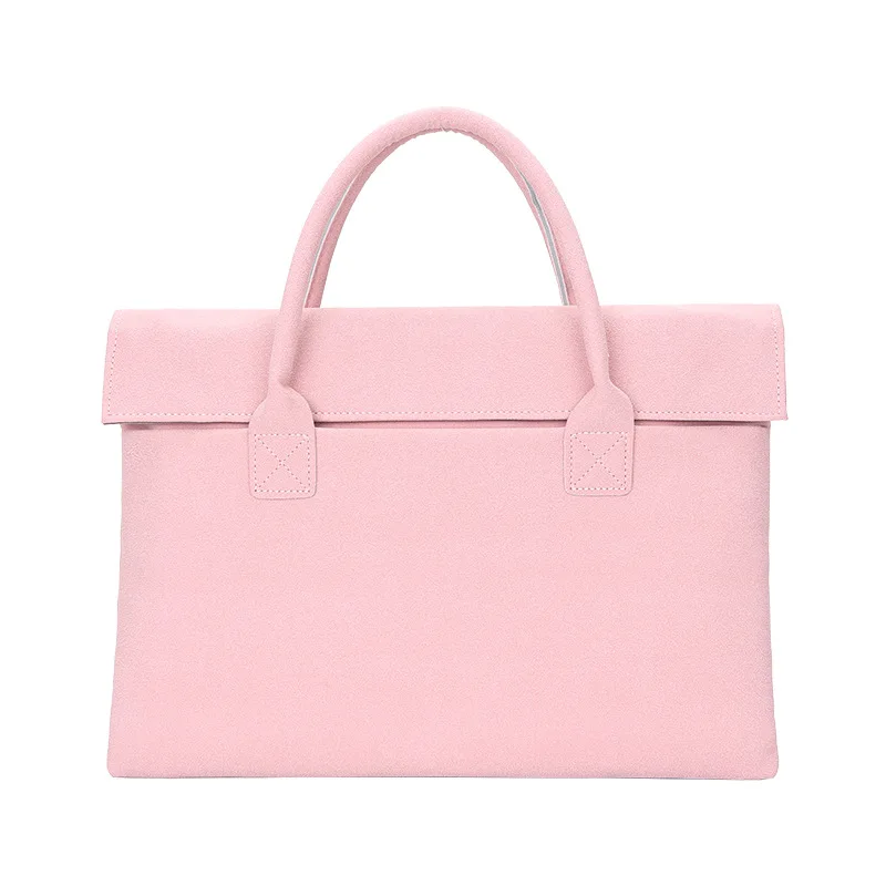 Pu Leather Laptop Bag Case 13 For Macbook Air Bag 13.3 14 15 15.4 15.6 Inch Shoulder Handbag Bag