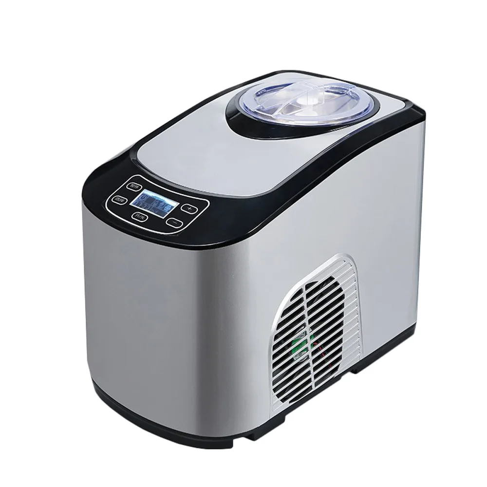 Mini Ice Cream Machine Household Intelligent Ice Cream Maker Machine 1.5L  Capacity Ice Cream Makers Full Automatic Household