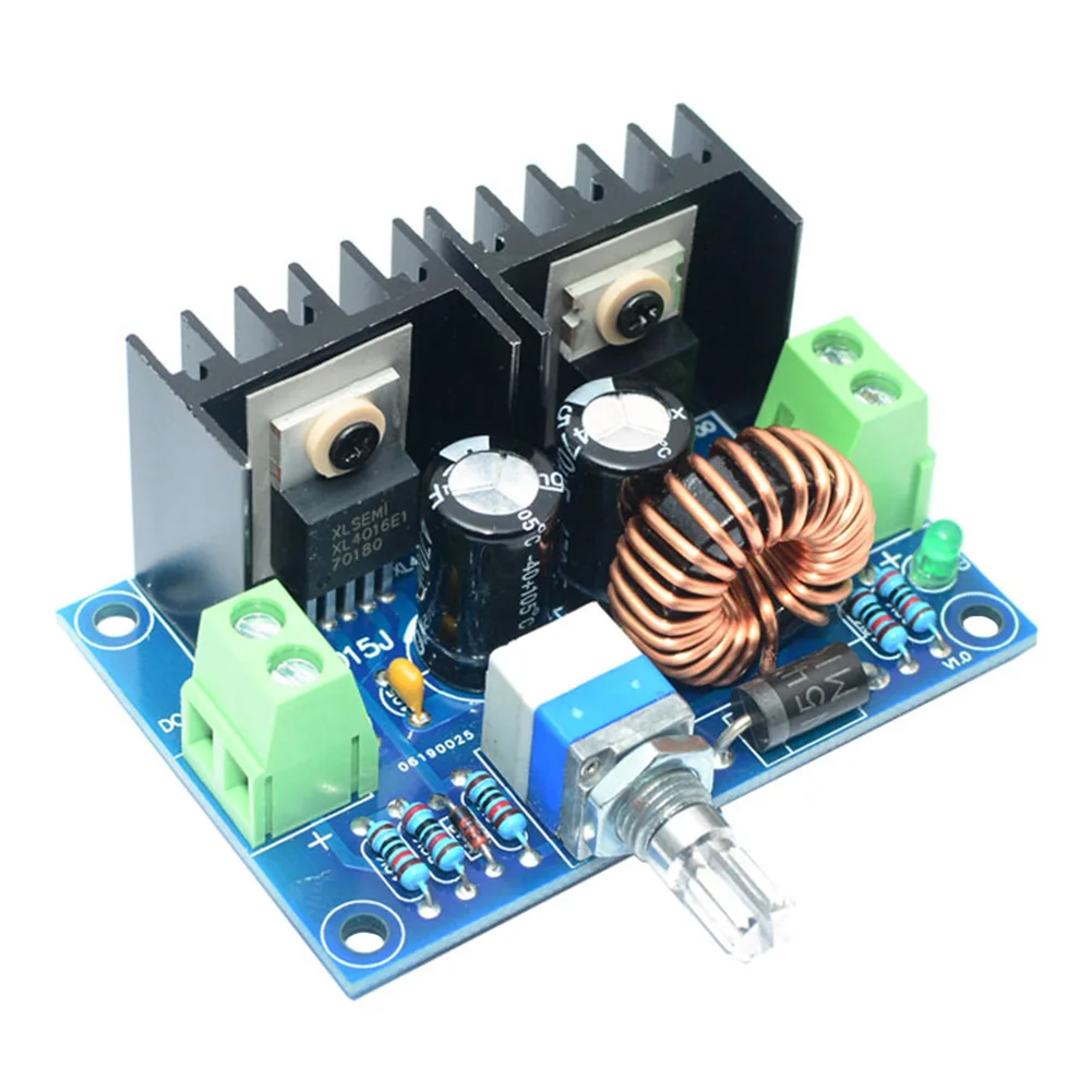 200 Вт Adjustable ремонт Регулируемый Модуль управления высокой мощности бак доска Электрический понижающий преобразователь стабилизатор напряжения