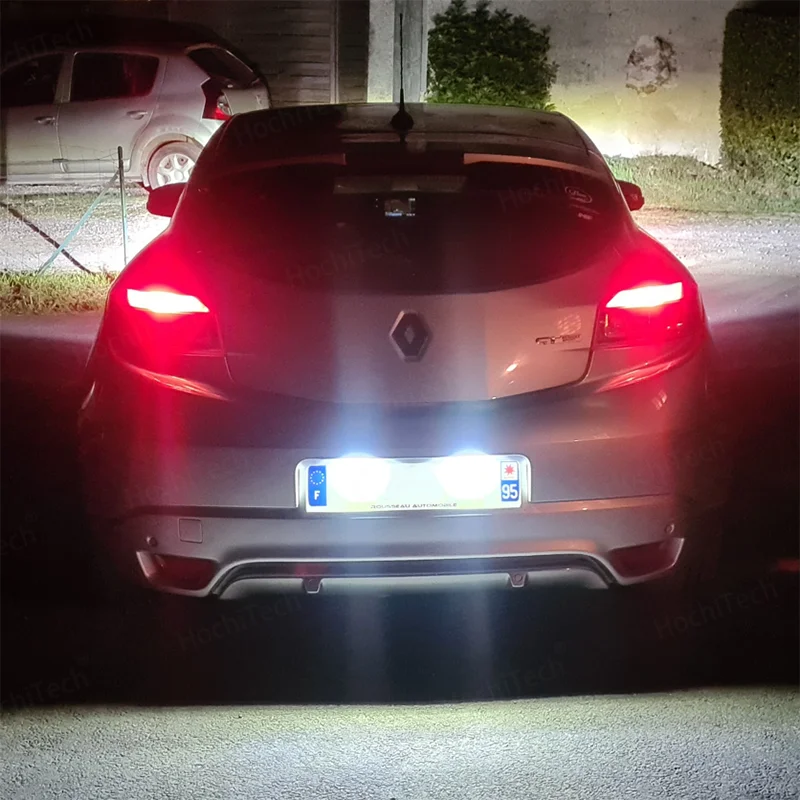 2 Luci Targa LED Bianco Xenon Per Renault Twingo Clio Megane Laguna | Sostituzione Fendinebbia | Canbus Senza Errori - 2