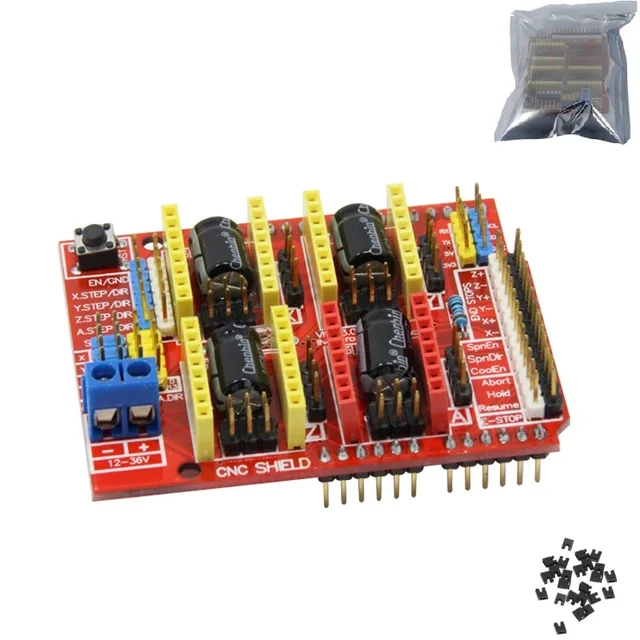 RAMPS CNC Shield V3 Engraving Machine 3D Printer A4988 Driver Expansion Board for Arduino Carving Integrated Circuits 3D Printer - Image 3