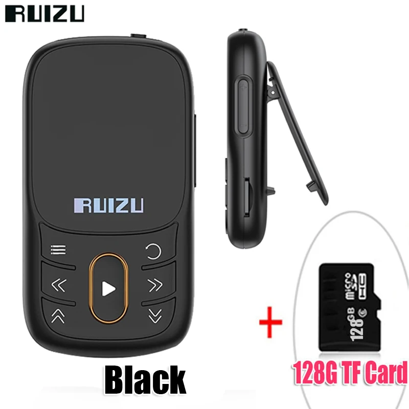 Bluetooth MP3 Player With Clip Music Player Supports FM Radio Recording Video E-Book Pedometer TF Card android mp3 player MP3 Players