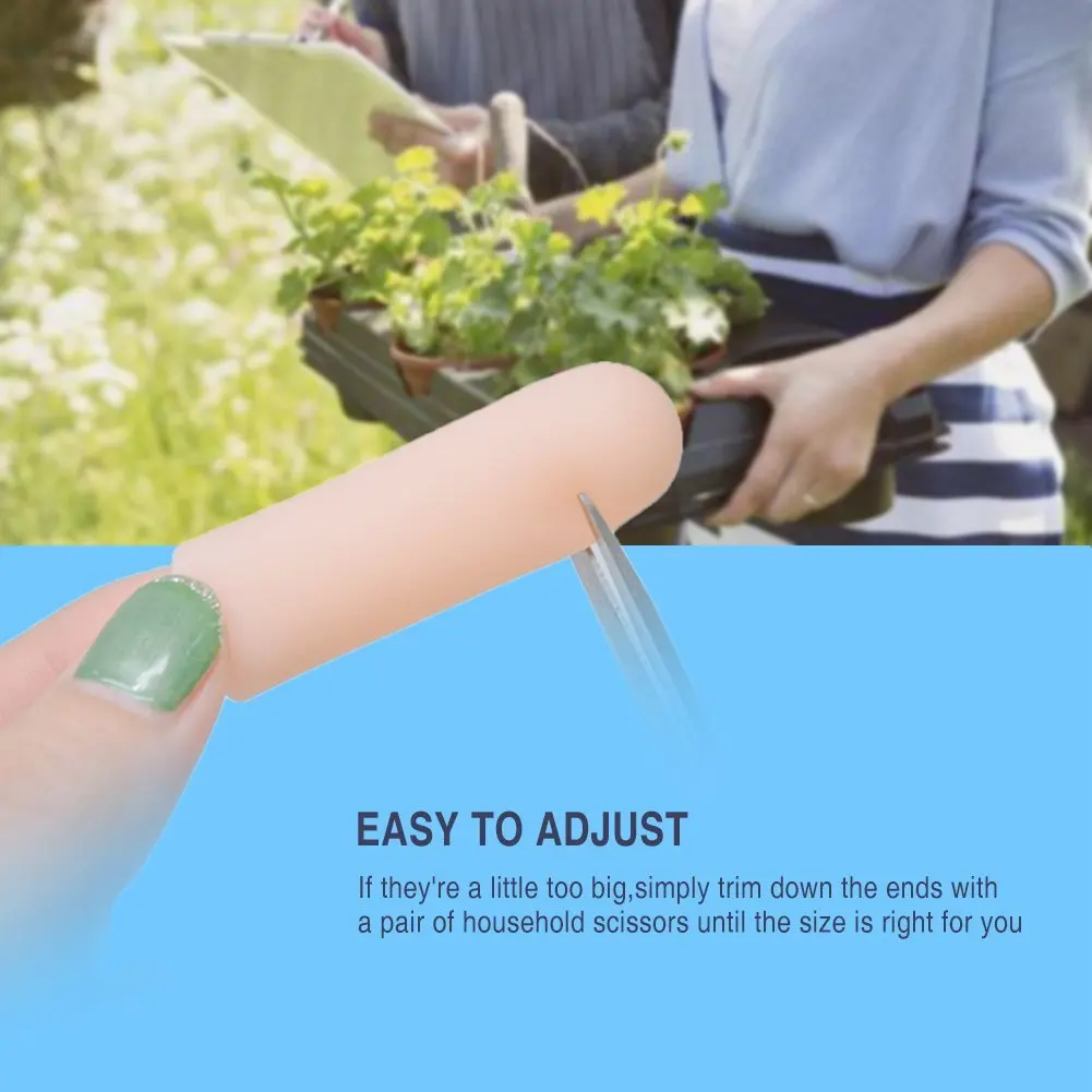 2 шт трубки для защиты пальцев Силиконовый гель Кукуруза блистер защита от боли