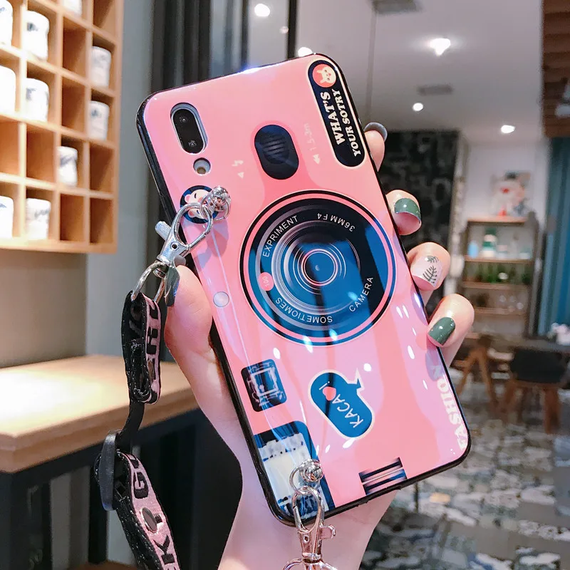 Для iphone 5 6 7 8 5s 6s plus 7 8 plus 8X X XR XS MAX Fashion 3D милый ретро камера Чехол Держатель подставка силиконовый чехол